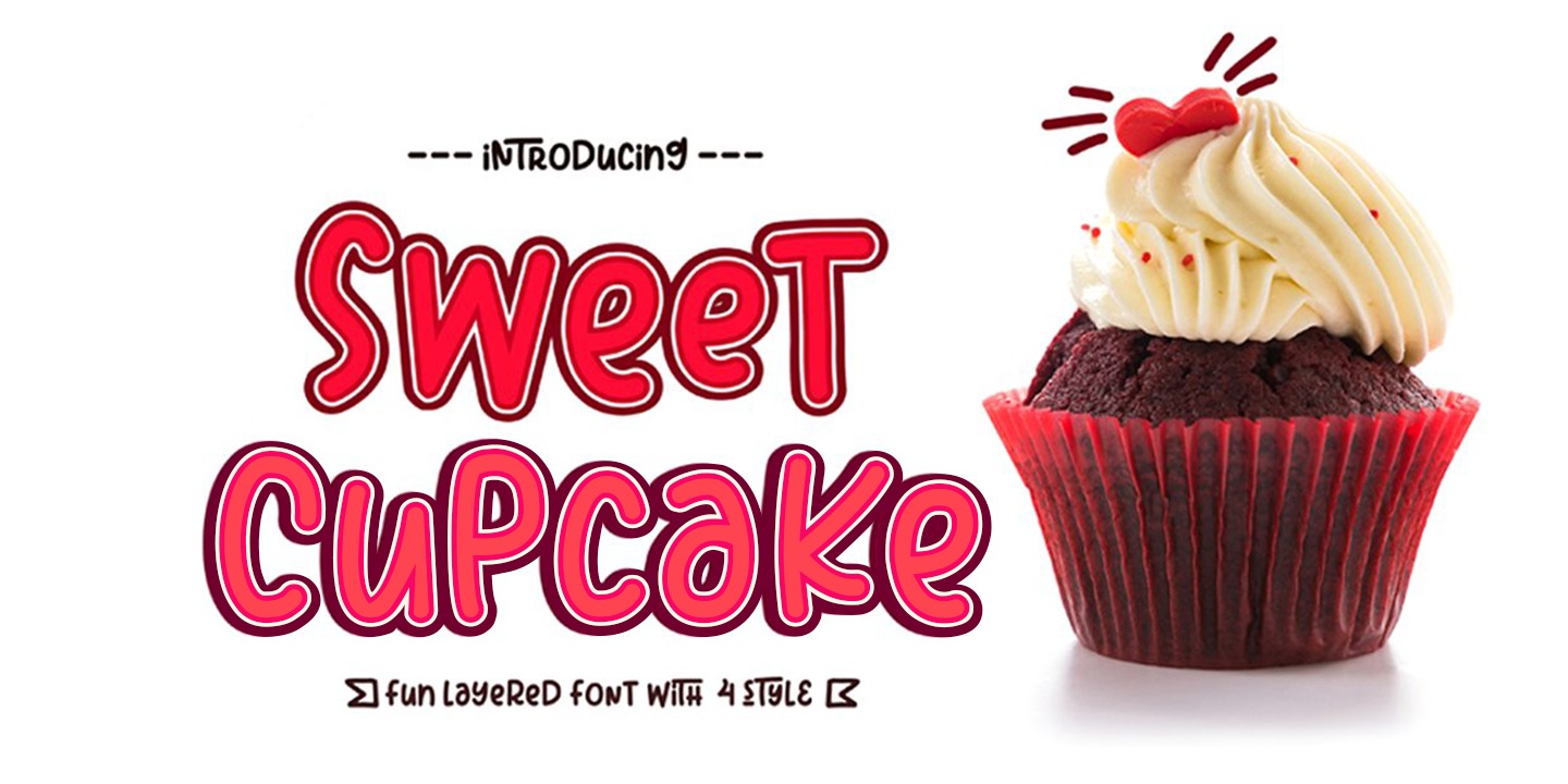 Font Sweet Cupcake